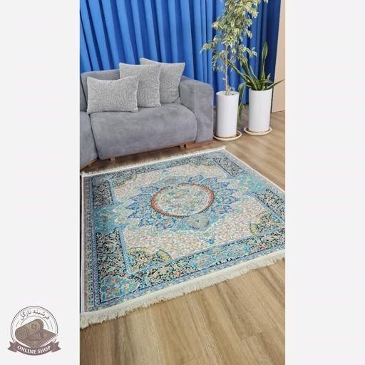 فرش مخمل مربعی زیره استُپ دار (ابعاد دلخواه)