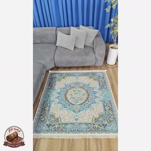 فرش مخمل مربعی زیره استُپ دار (ابعاد دلخواه)
