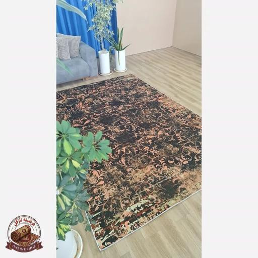 فرش افشان مِسی مخمل استُپ دار (ابعاد دلخواه)