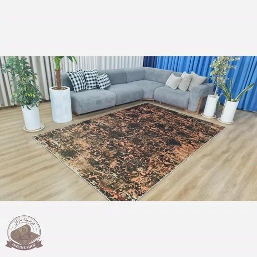 فرش افشان مِسی مخمل استُپ دار (ابعاد دلخواه)