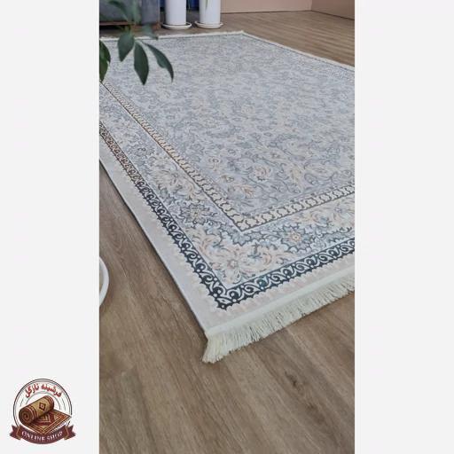 فرشینه افشان طوسی جنس مخمل هازان تُرک استُپ دار(ابعاد دلخواه)ضد سُر کد u30
