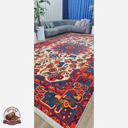 خرید فرش مخمل سنتی قرمز لاکی استُپ دار (ابعاد دلخواه)