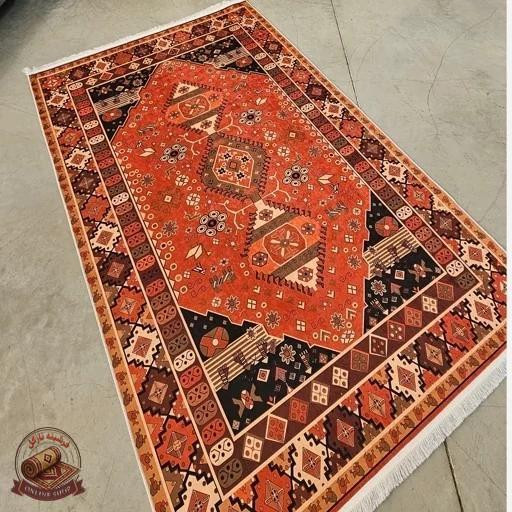 فرش مخمل مدرن طرح سنتی استُپ دار (ابعاد دلخواه) o129