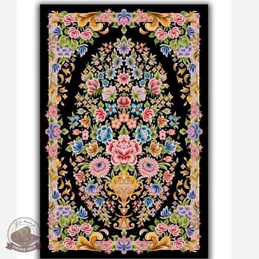 فرشینه مخمل مدرن طرح ابریشمی استُپ دار (ابعاد دلخواه) a007