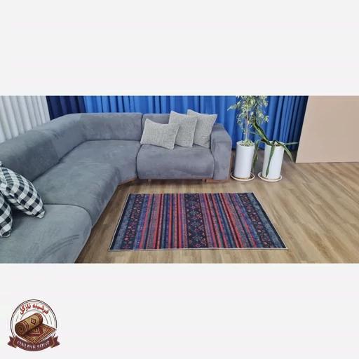 فرشینه نانو مخمل مدرن استُپ دار (ابعاد دلخواه) تولید میشه کد u240
