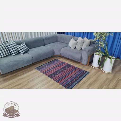 فرشینه نانو مخمل مدرن استُپ دار (ابعاد دلخواه) تولید میشه کد u240