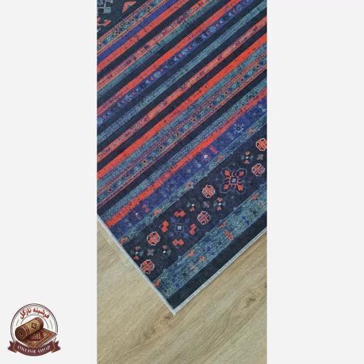 فرشینه نانو مخمل مدرن استُپ دار (ابعاد دلخواه) تولید میشه کد u240