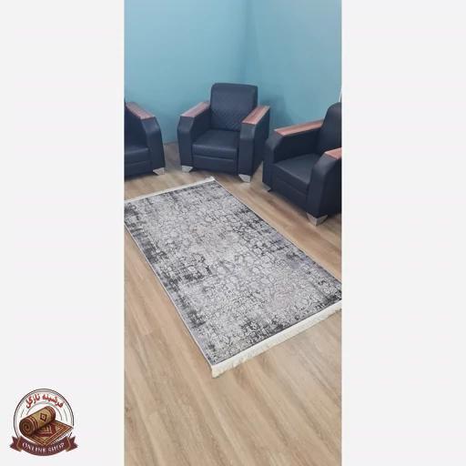 فرش مدرن | رویه مخمل هازان ترک | استُپ دار (ابعاد دلخواه ) تولید میشه | m328