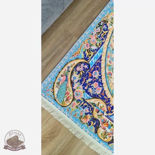 فرش مخمل مدرن طرح ابریشمی استُپ دار (ابعاد دلخواه) a