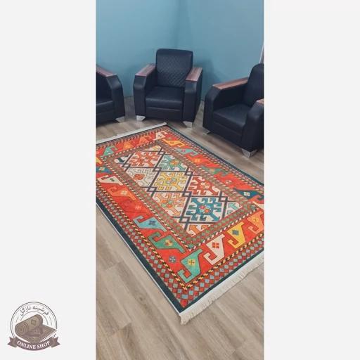فرشینه مخمل طرح ابریشمی استُپ دار (ابعاد دلخواه) تولیدمیشه