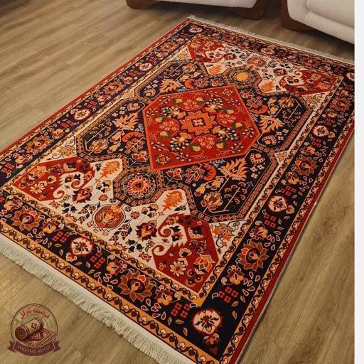 فرشینه مخمل طرح سنتی استُپ دار (ابعاد دلخواه) تولیدمیشه o126