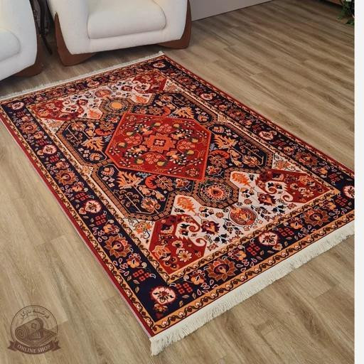 فرشینه مخمل طرح سنتی استُپ دار (ابعاد دلخواه) تولیدمیشه o126