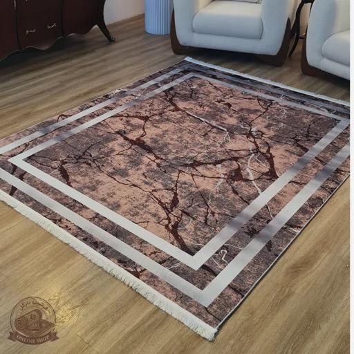فرشینه مدرن مخمل استُپ دار (ابعاد دلخواه) تولیدمیشهh319