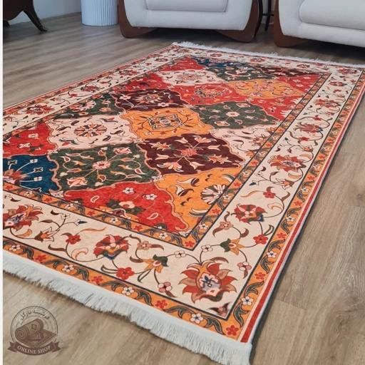فرشینه مخمل سنتی ترمز دارتولید در (ابعاد دلخواه) o166