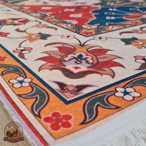 فرشینه مخمل سنتی ترمز دارتولید در (ابعاد دلخواه) o166