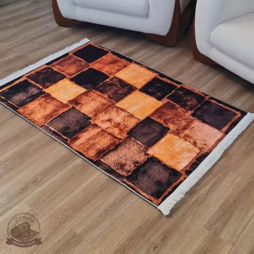 فرشینه مخمل مدرن ترمز دار (ابعاد دلخواه)تولید میشه u633
