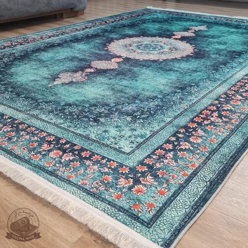 فرشینه مخمل ترک مدرن استپ دار (ابعاد دلخواه) u139
