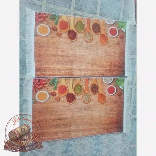 خرید فرشینه آشپزخانه کد 013 رویه مخمل درجه یک بدون سُر