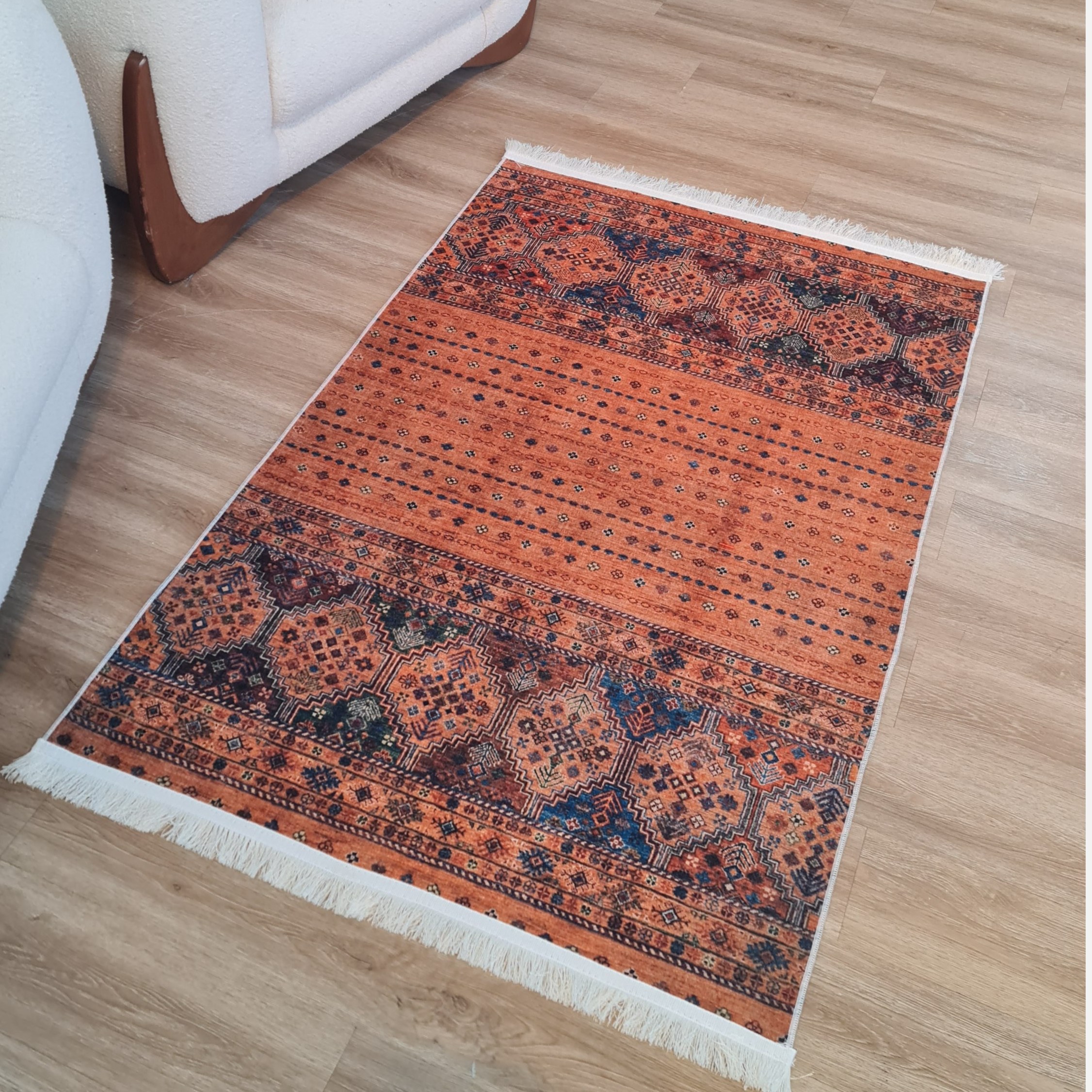 فرشینه مخمل مدرن استپ دار (ابعاد دلخواه) h539 (پس کرایه)