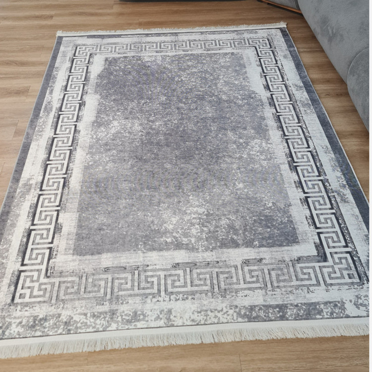فرشینه طوسی مدرن ترمز دار تولید در (ابعاد دلخواه) h174 (پس کرایه)
