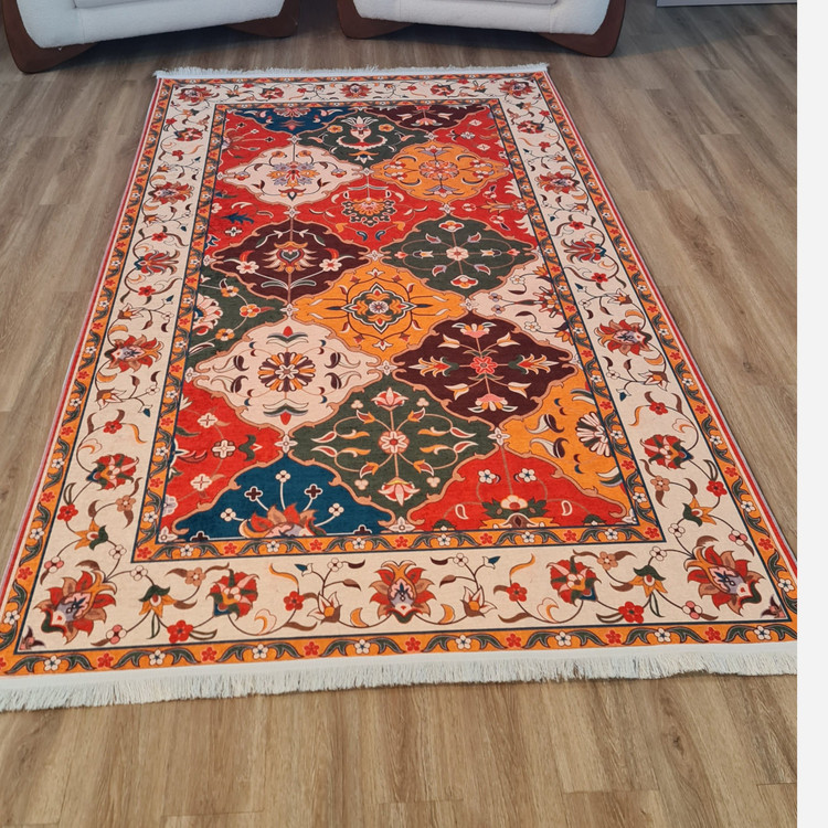 فرشینه مخمل سنتی ترمز دارتولید در (ابعاد دلخواه) o166 (پس کرایه)