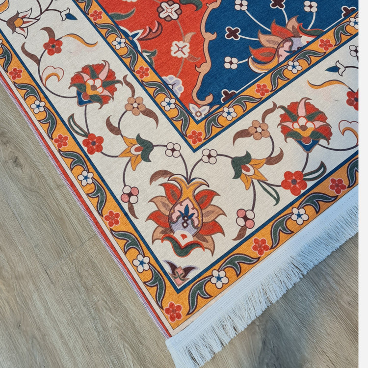 فرشینه مخمل سنتی ترمز دارتولید در (ابعاد دلخواه) o166 (پس کرایه)