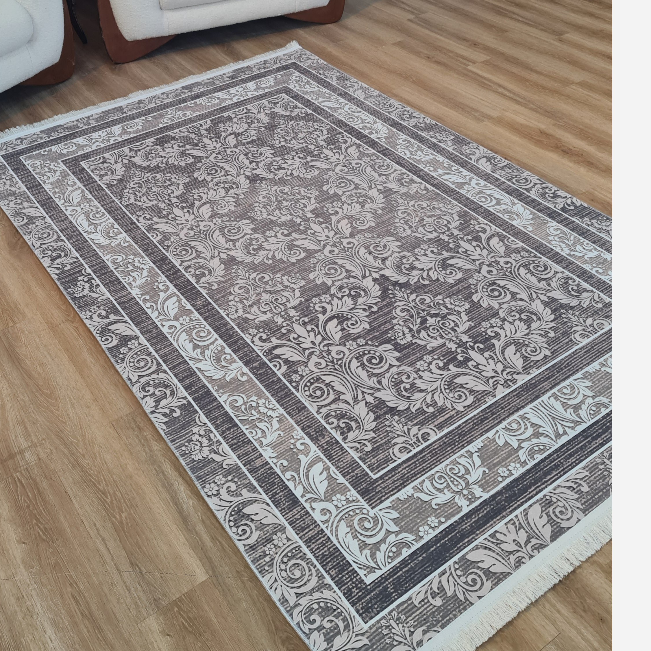 فرشینه مخمل مدرن ترمز دار تولید در (ابعاد دلخواه) h460 (پس کرایه)