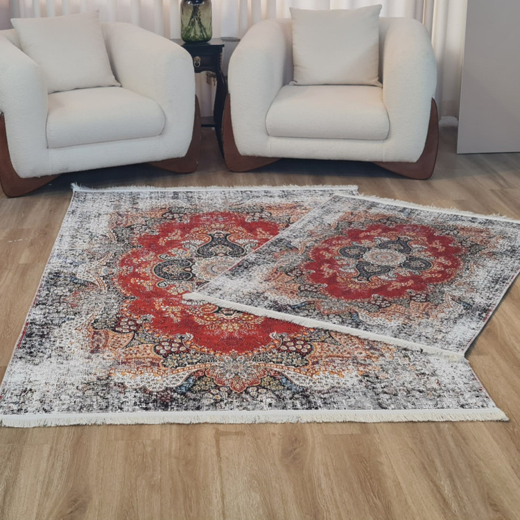 فرشینه مخمل مدرن ترمز دار تولید (ابعاد دلخواه) h236 (پس کرایه)