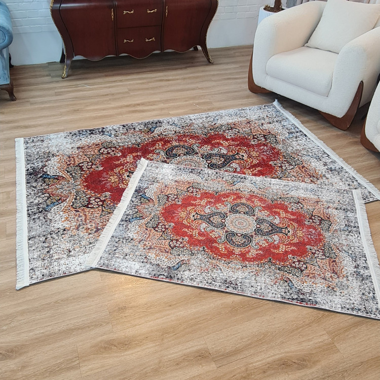 فرشینه مخمل مدرن ترمز دار تولید (ابعاد دلخواه) h236 (پس کرایه)