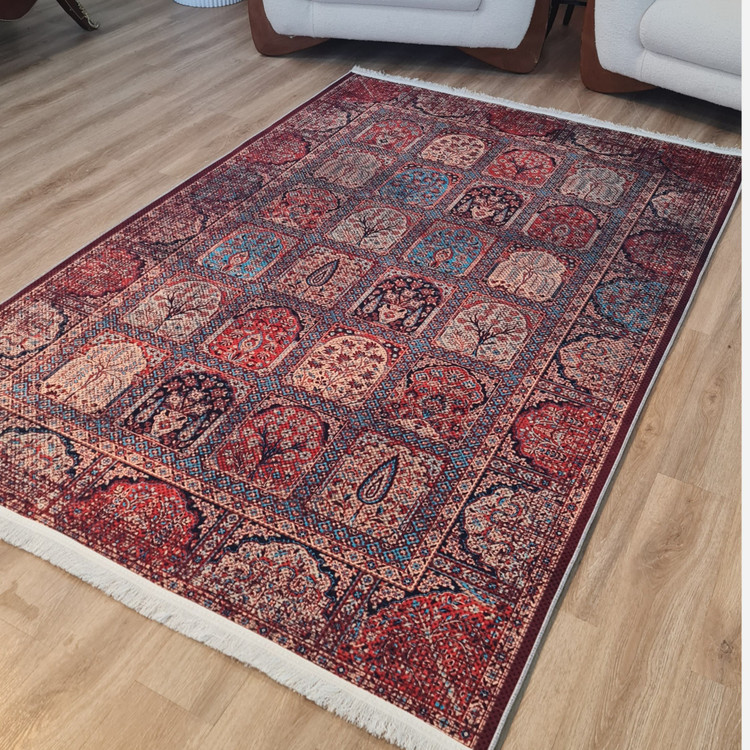 فرشینه مخمل مدرن استُپ دار تولید در (ابعاد سفارشی) u504 (پس کرایه)