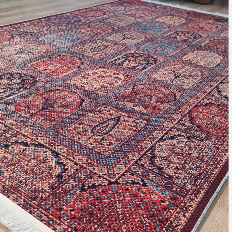 فرشینه مخمل مدرن استُپ دار تولید در (ابعاد سفارشی) u504 (پس کرایه)