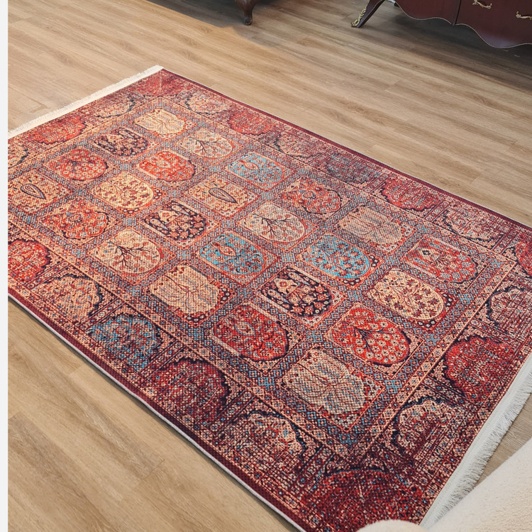 فرشینه مخمل مدرن استُپ دار تولید در (ابعاد سفارشی) u504 (پس کرایه)