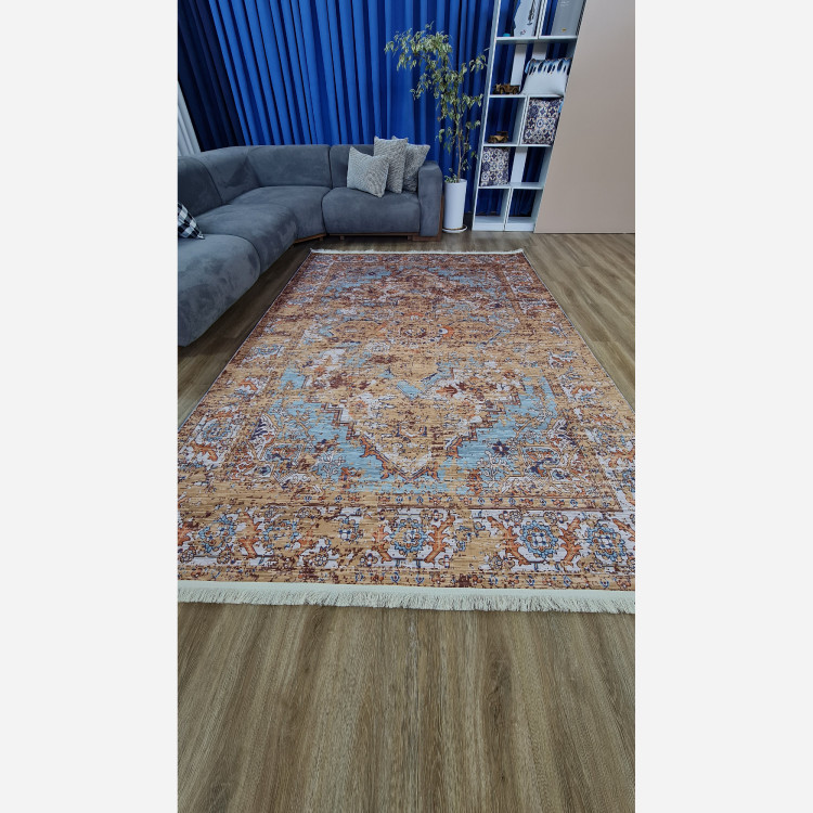 فرشینه مُدرن مخمل استُپ دار (ابعاد دلخواه) تولیدمیشهm106(پس کرایه)