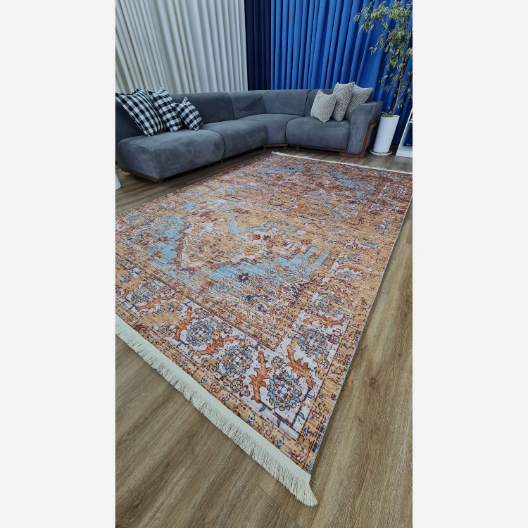 فرشینه مُدرن مخمل استُپ دار (ابعاد دلخواه) تولیدمیشهm106(پس کرایه)