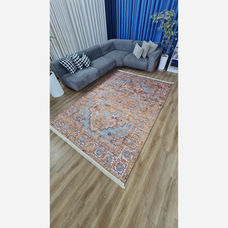 فرشینه مُدرن مخمل استُپ دار (ابعاد دلخواه) تولیدمیشهm106(پس کرایه)