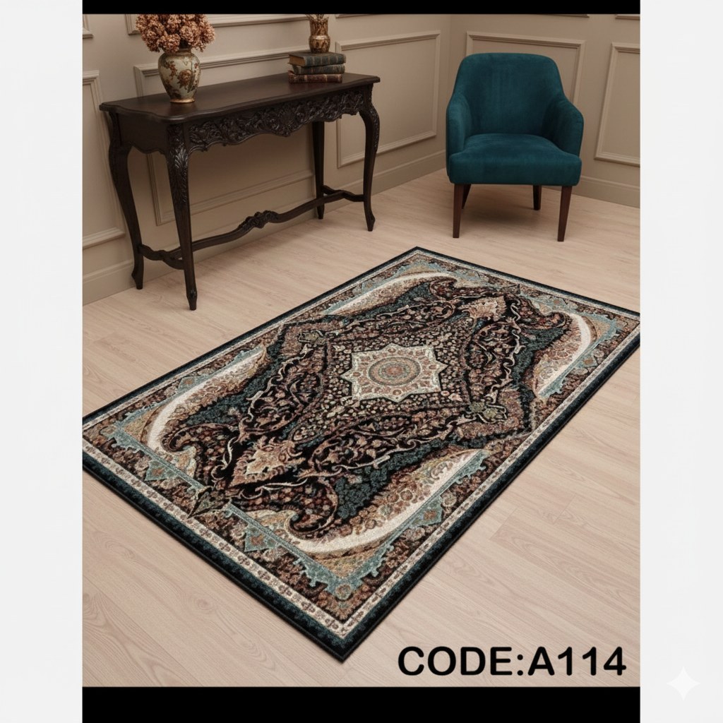 فرشینه مخمل هازان - نرمی ابریشمی و استپدار(ابعاد دلخواه) تولیدمیشهa114 (پس کرایه)