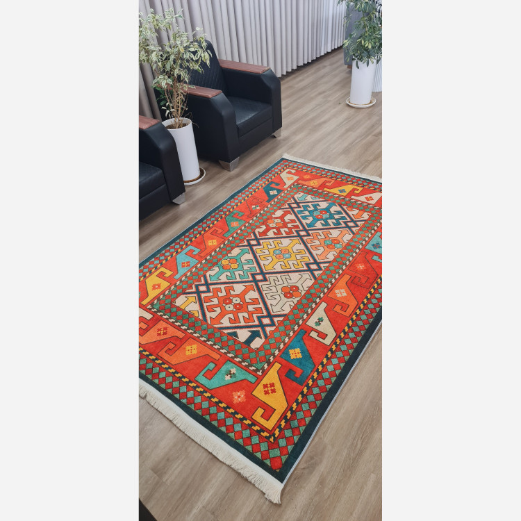 فرشینه مخمل طرح ابریشمی استُپ دار (ابعاد دلخواه) تولیدمیشه a052 (پس کرایه)