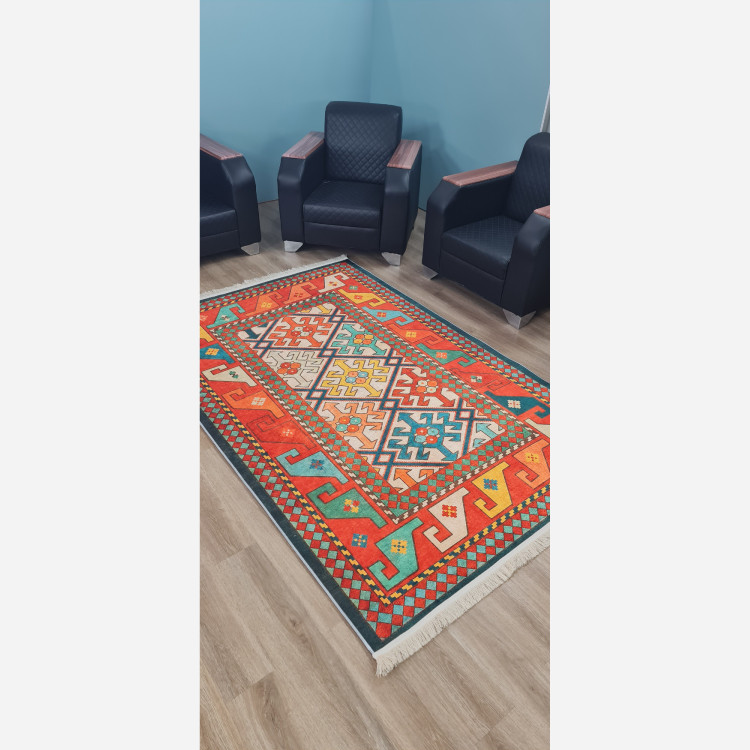 فرشینه مخمل طرح ابریشمی استُپ دار (ابعاد دلخواه) تولیدمیشه a052 (پس کرایه)