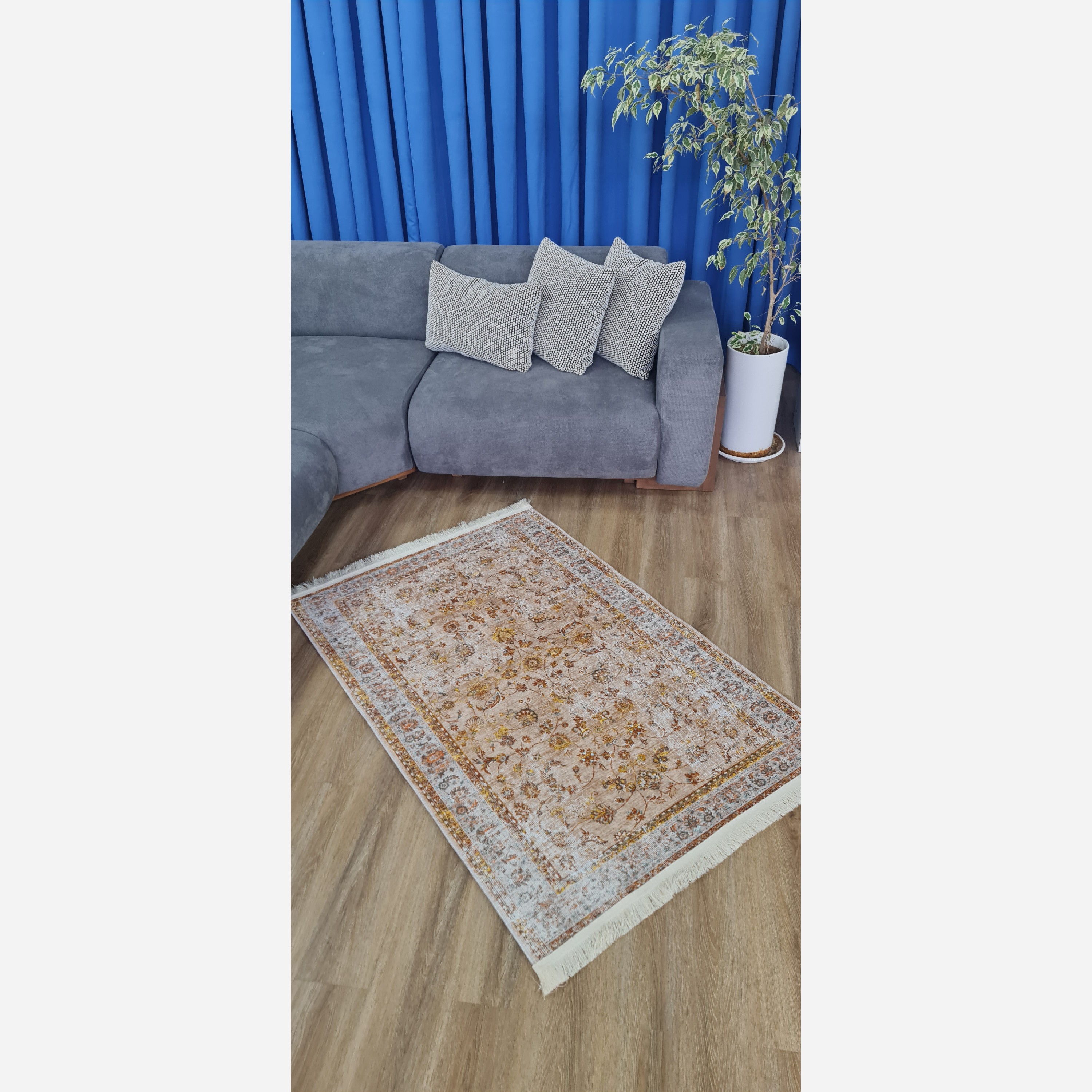 فرشینه مخمل هازان تُرک ابعاد دلخواه تولید میشه u451 استُپ دار(پس کرایه)