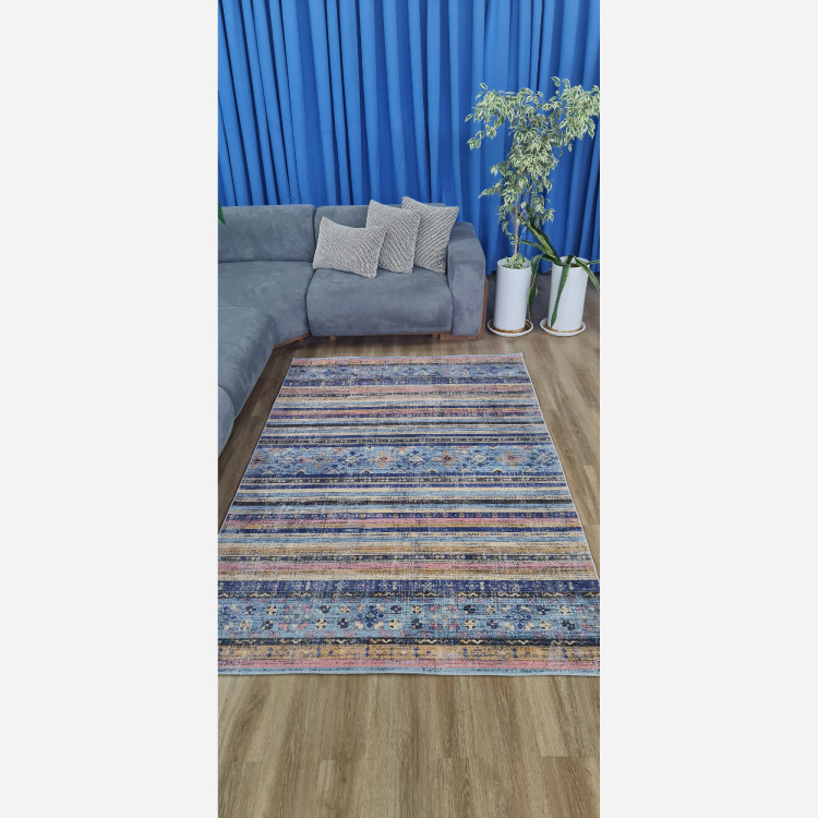فرش مینیمال مخمل مدرن استُپ دار (ابعاد سفارشی) تولید میشه(پس کرایه)