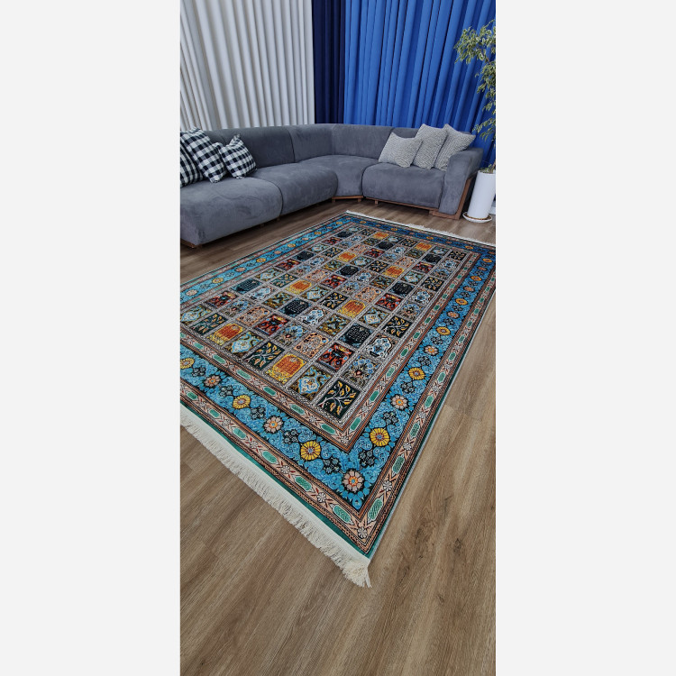 فرش مخمل طرح سنتی استُپ دار (ابعاد سفارشی) تولید میشه(پس کرایه)
