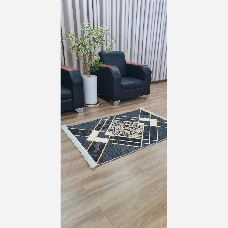 فرشینه مخمل مدرن استُپ دار (ابعاد سفارشی) (پس کرایه)