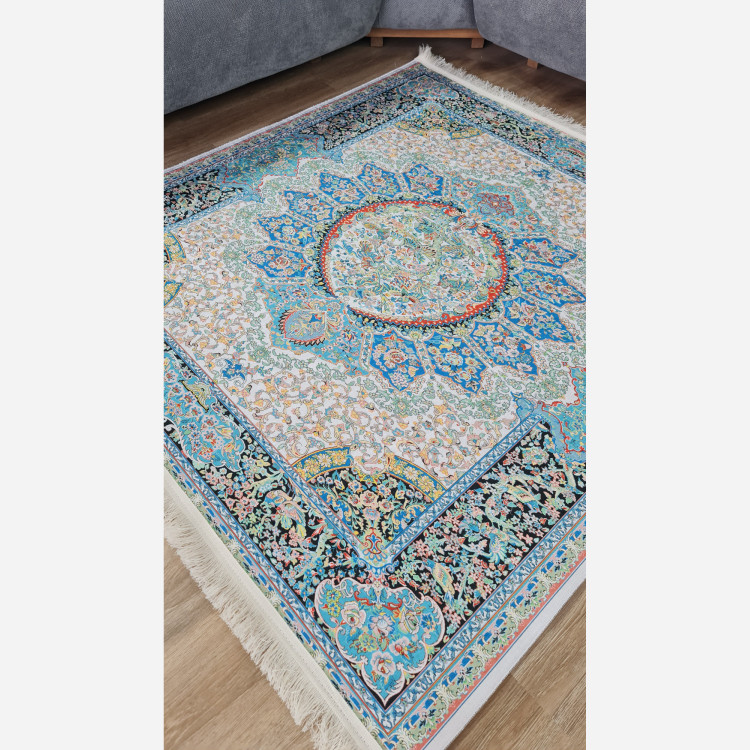فرش مخمل مربعی زیره استُپ دار (ابعاد سفارشی) (پس کرایه)