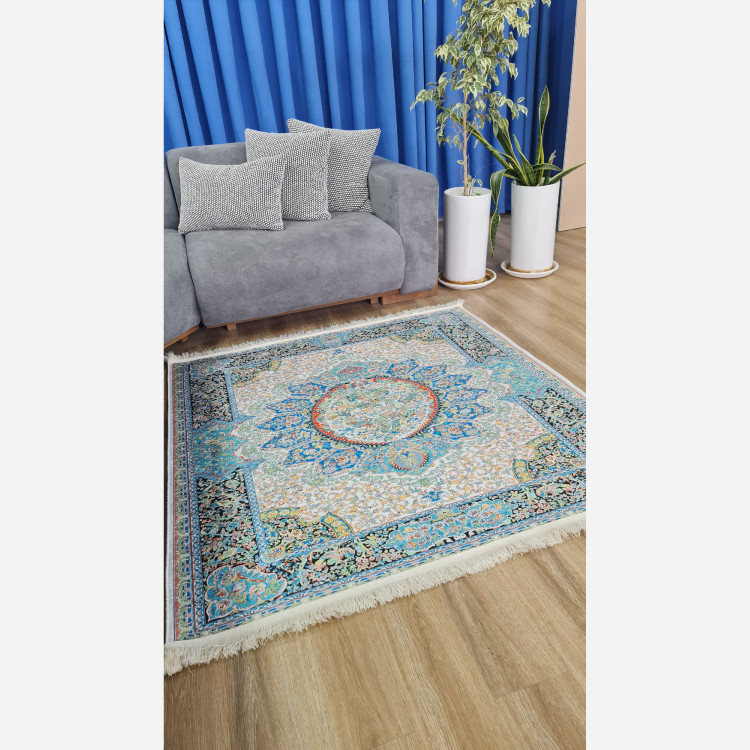 فرش مخمل مربعی زیره استُپ دار (ابعاد سفارشی) (پس کرایه)