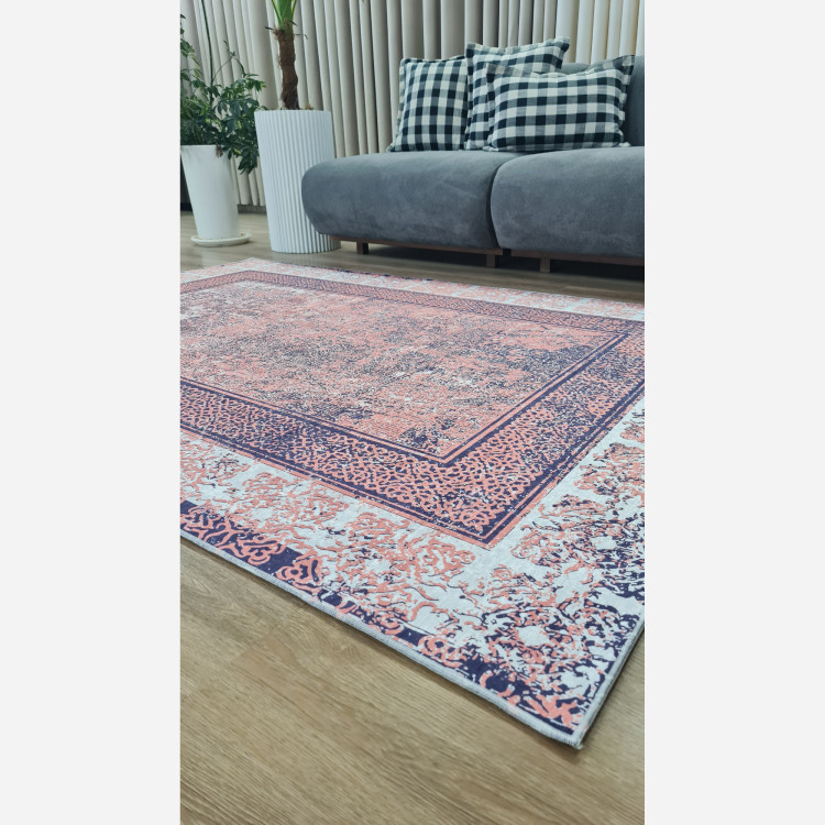 فرشینه مخمل مدرن هازان تُرک ( ارسال رایگان) زیره استُپ دار (پس کرایه)