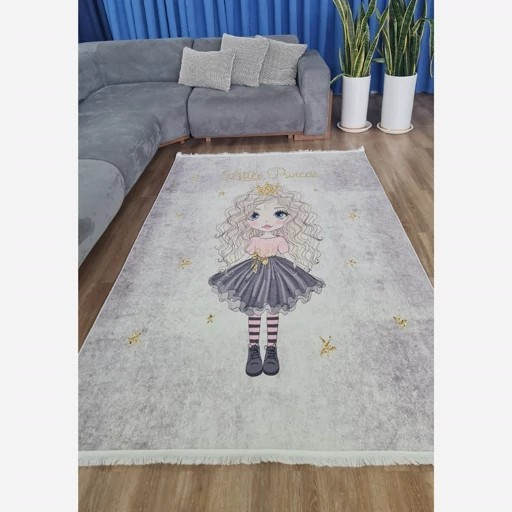 فرشینه دخترانه مخمل هازان تُرک استُپ دار (رنگ بندی) C127 (پس کرایه)