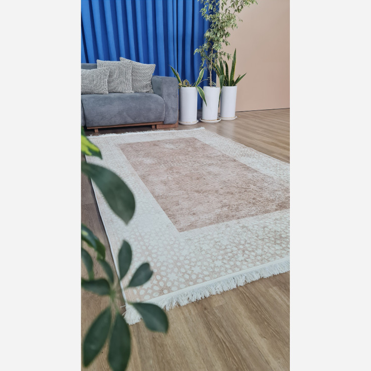 فرش مدرن استُپ دار (اصلا لیز نمیخوره) رویه مخمل هازان ترک (پس کرایه)