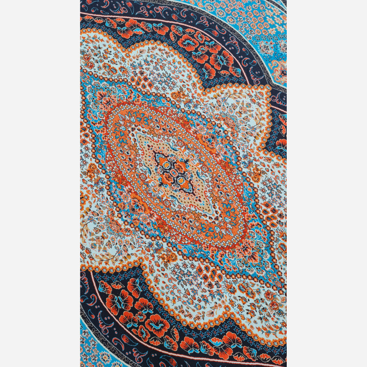فرش مخمل مدرن طرح ابریشمی a107 (پس کرایه)