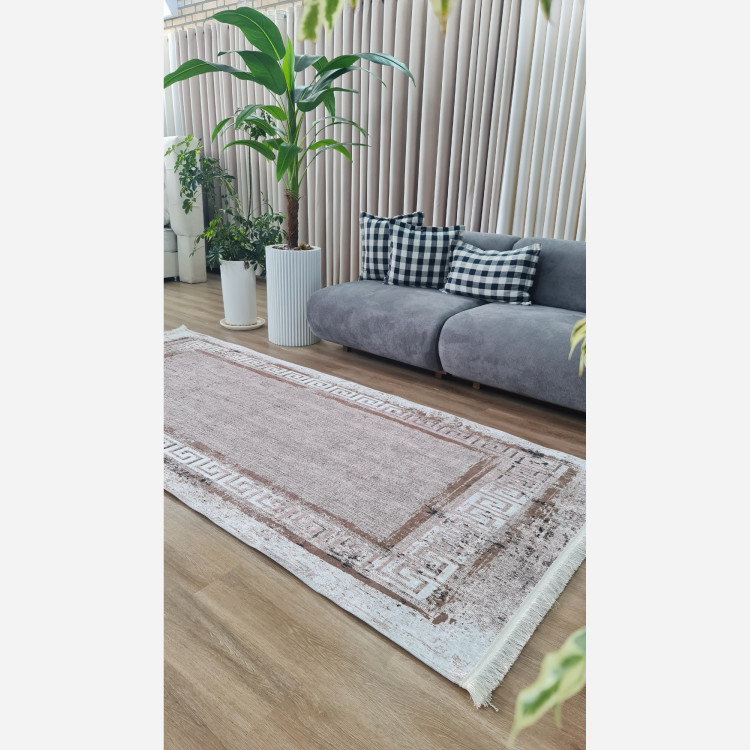 فرشینه راهرویی مخمل مدرن زیره استُپ دار (اصلا لیز نمیخوره) (پس کرایه)