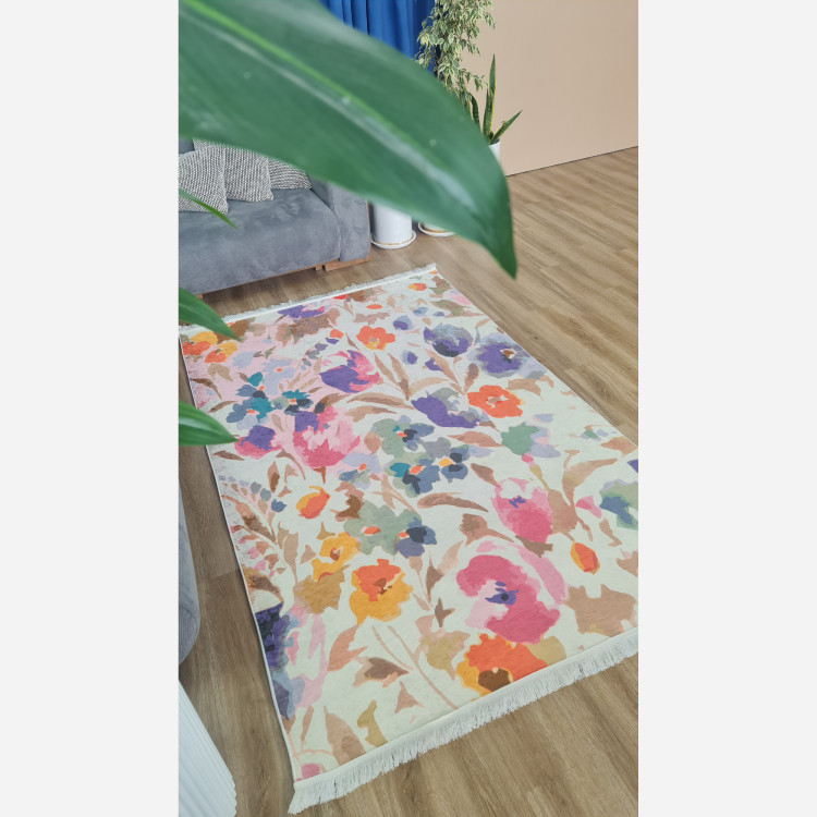 فرشینه مدرن استُپ دار (اصلا لیز نمیخوره)رویه مخمل هازان ترک (پس کرایه)